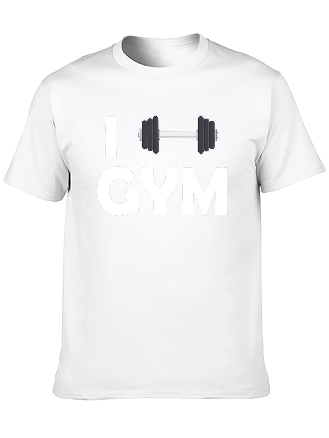 I Love Gym Graphic T-Shirt - Workout Apparel