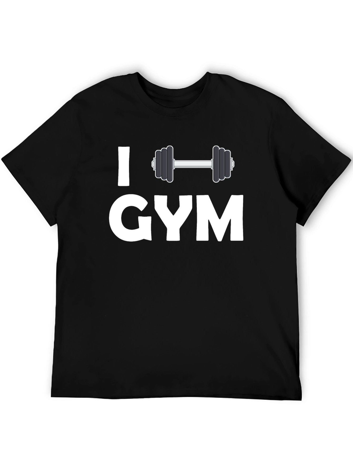 I Love Gym Graphic T-Shirt - Workout Apparel