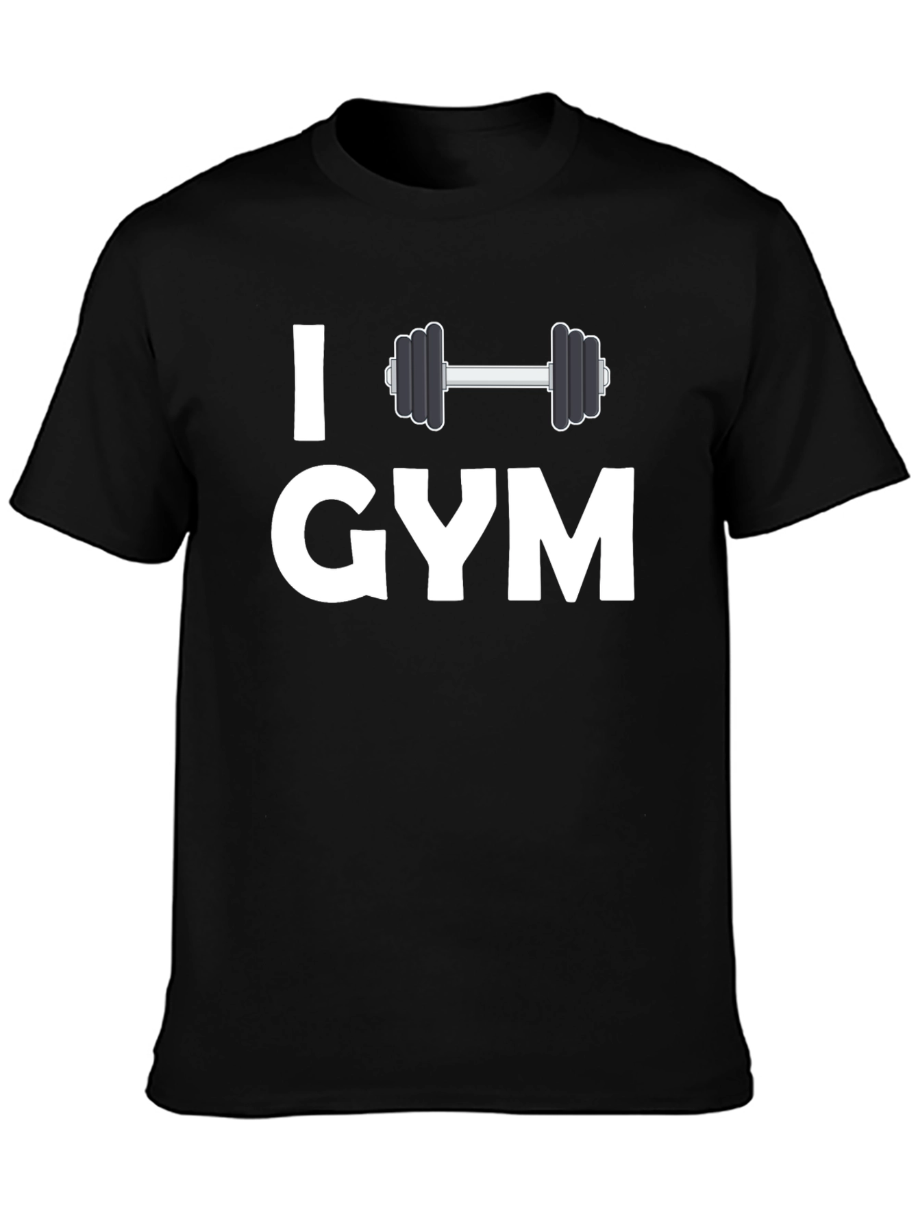 I Love Gym Graphic T-Shirt - Workout Apparel