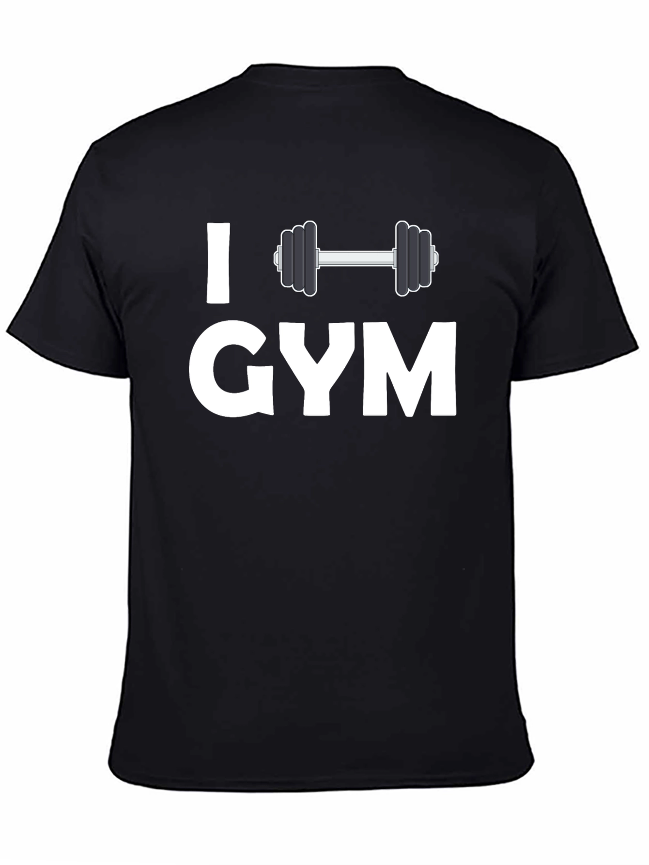 I Love Gym Graphic T-Shirt - Workout Apparel