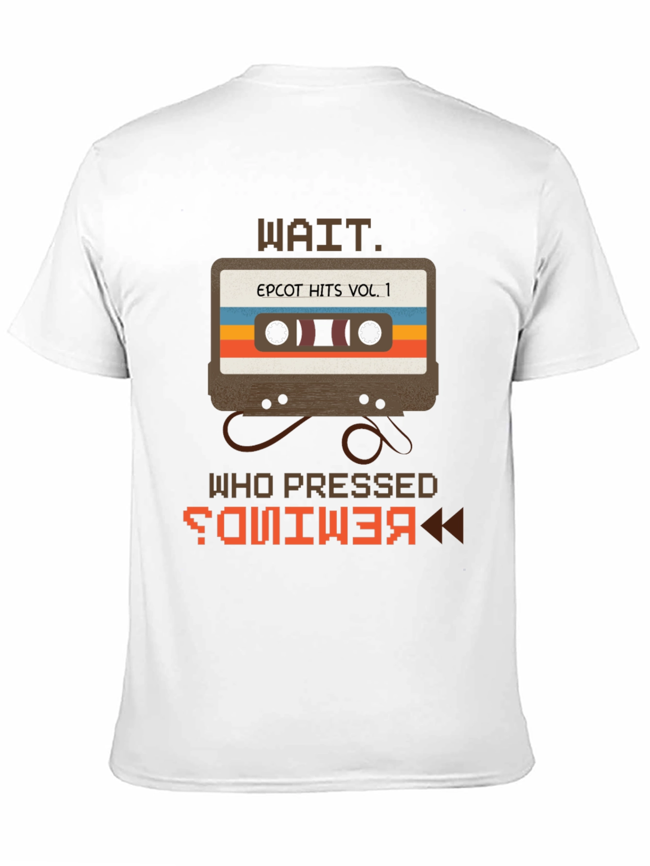 Epcot Hits Remix Retro Cassette Tape T-Shirt