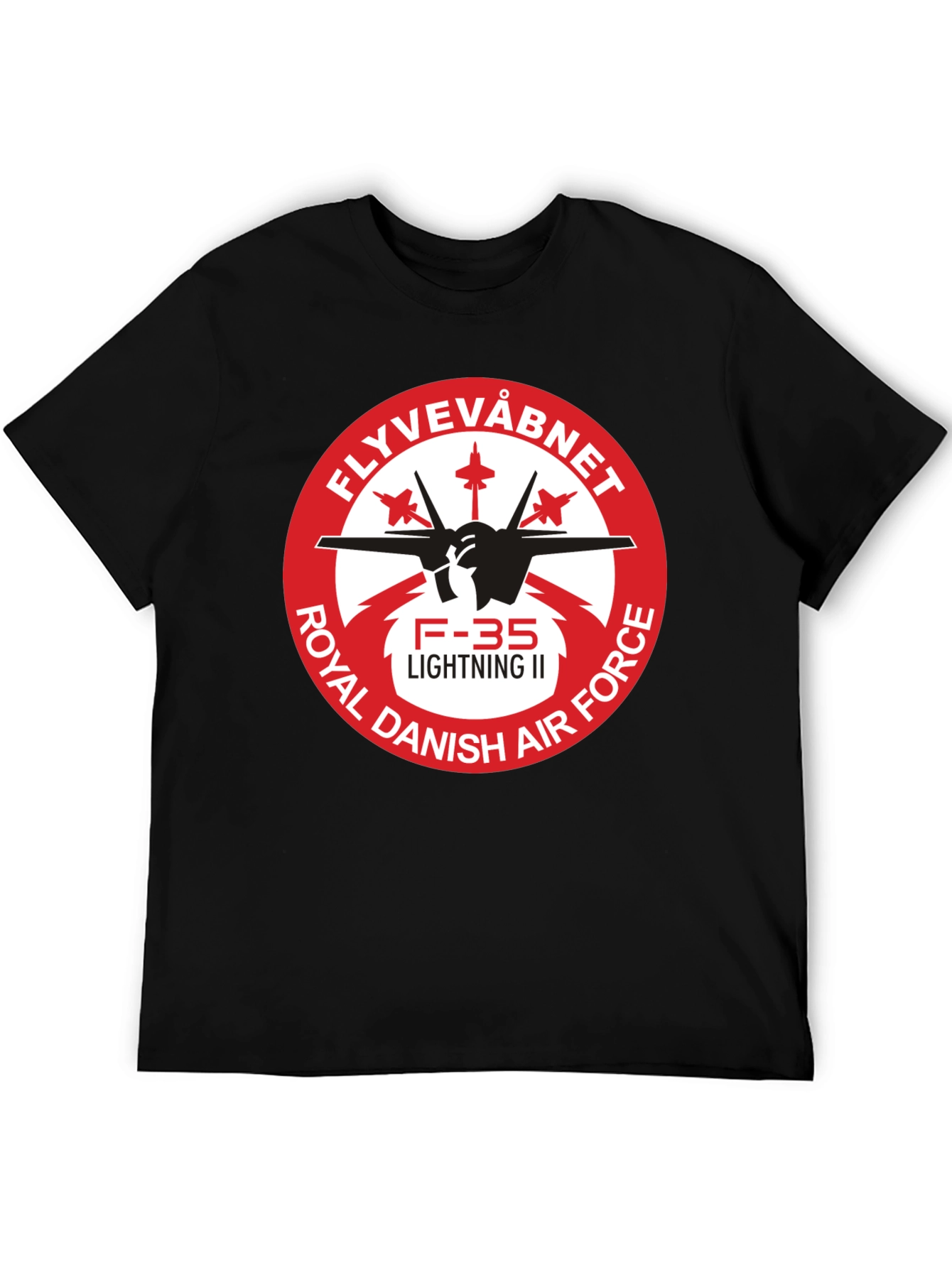 F-35 Lightning II Royal Danish Air Force T-Shirt