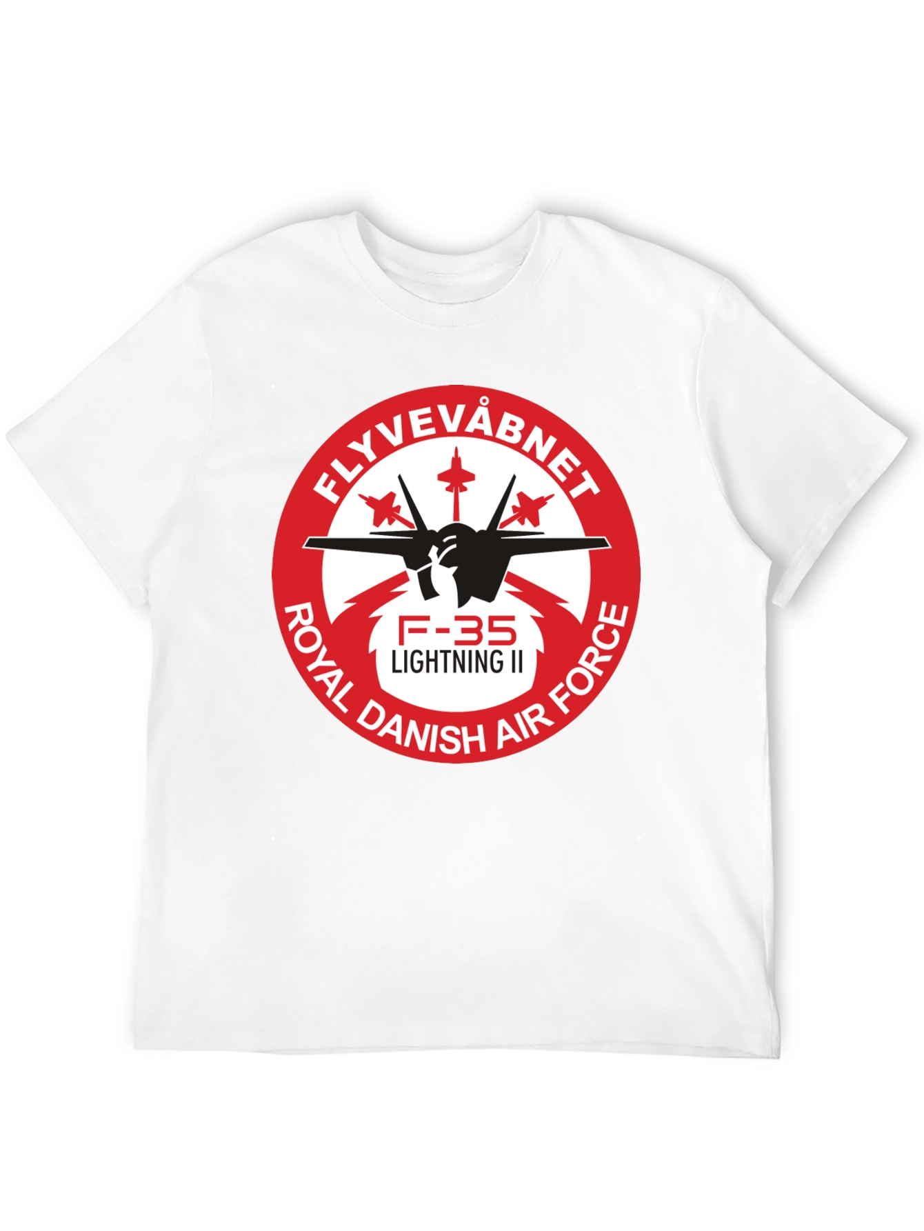 F-35 Lightning II Royal Danish Air Force T-Shirt
