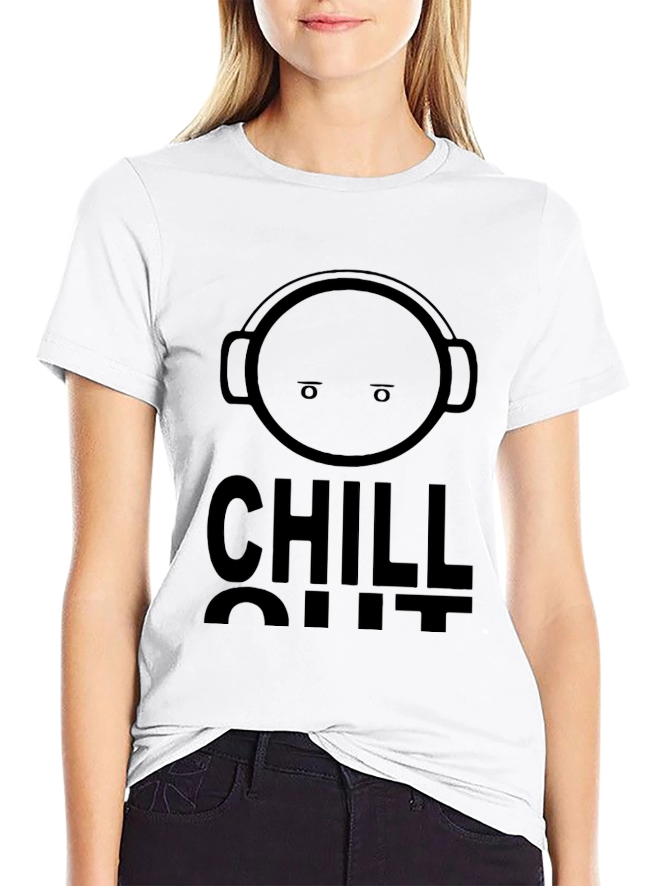 Chill Out Graphic T-Shirt - Relaxed Vibe