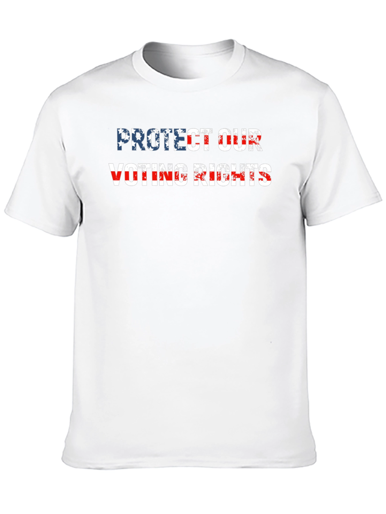 Protect Our Voting Rights T-Shirt Patriotic Design