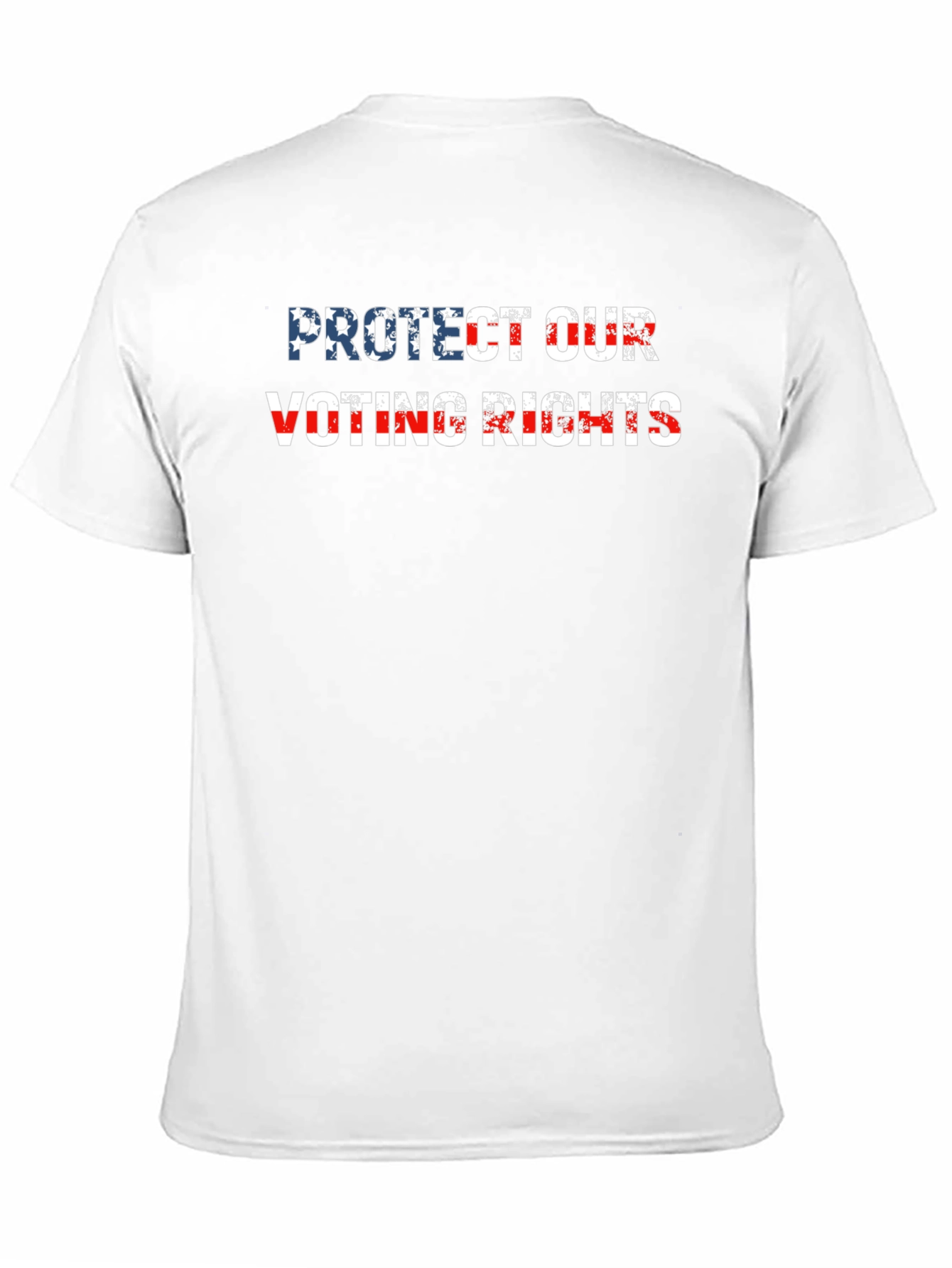 Protect Our Voting Rights T-Shirt Patriotic Design