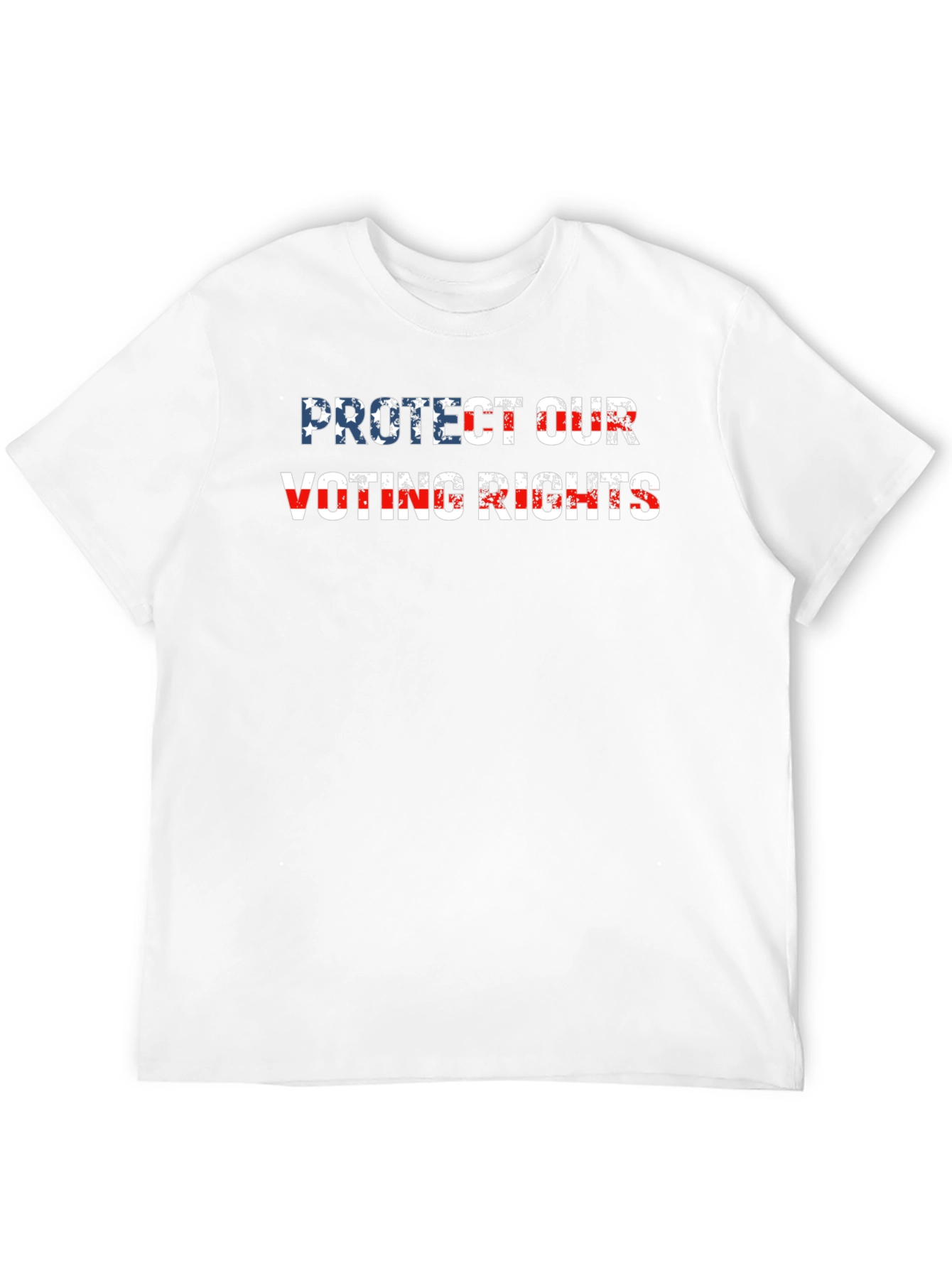 Protect Our Voting Rights T-Shirt Patriotic Design