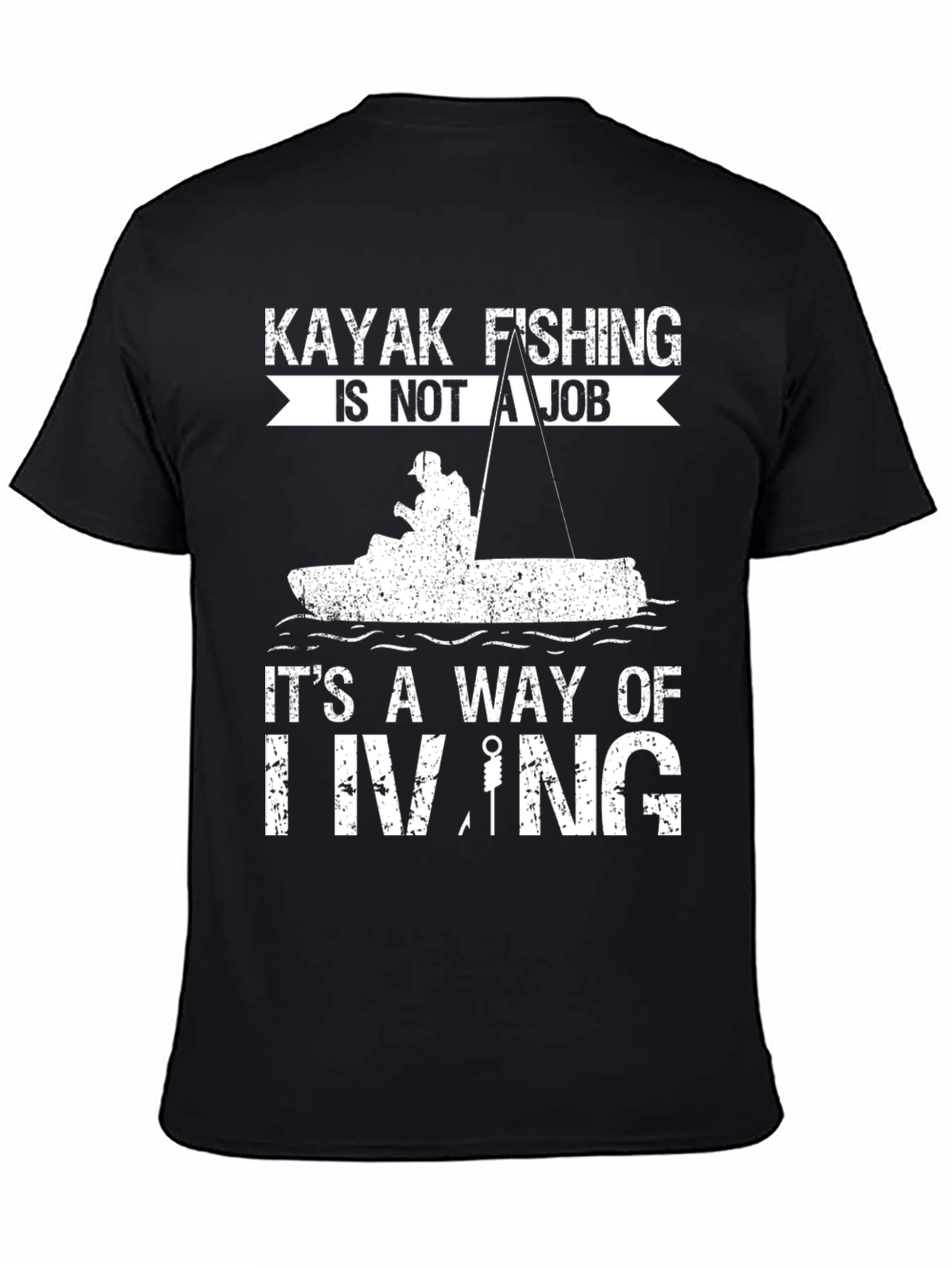 Kayak Fishing Lifestyle T-Shirt
