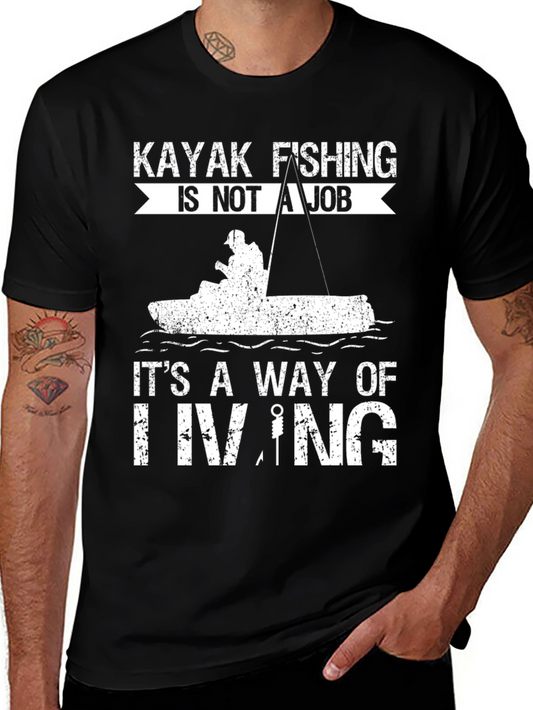 Kayak Fishing Lifestyle T-Shirt