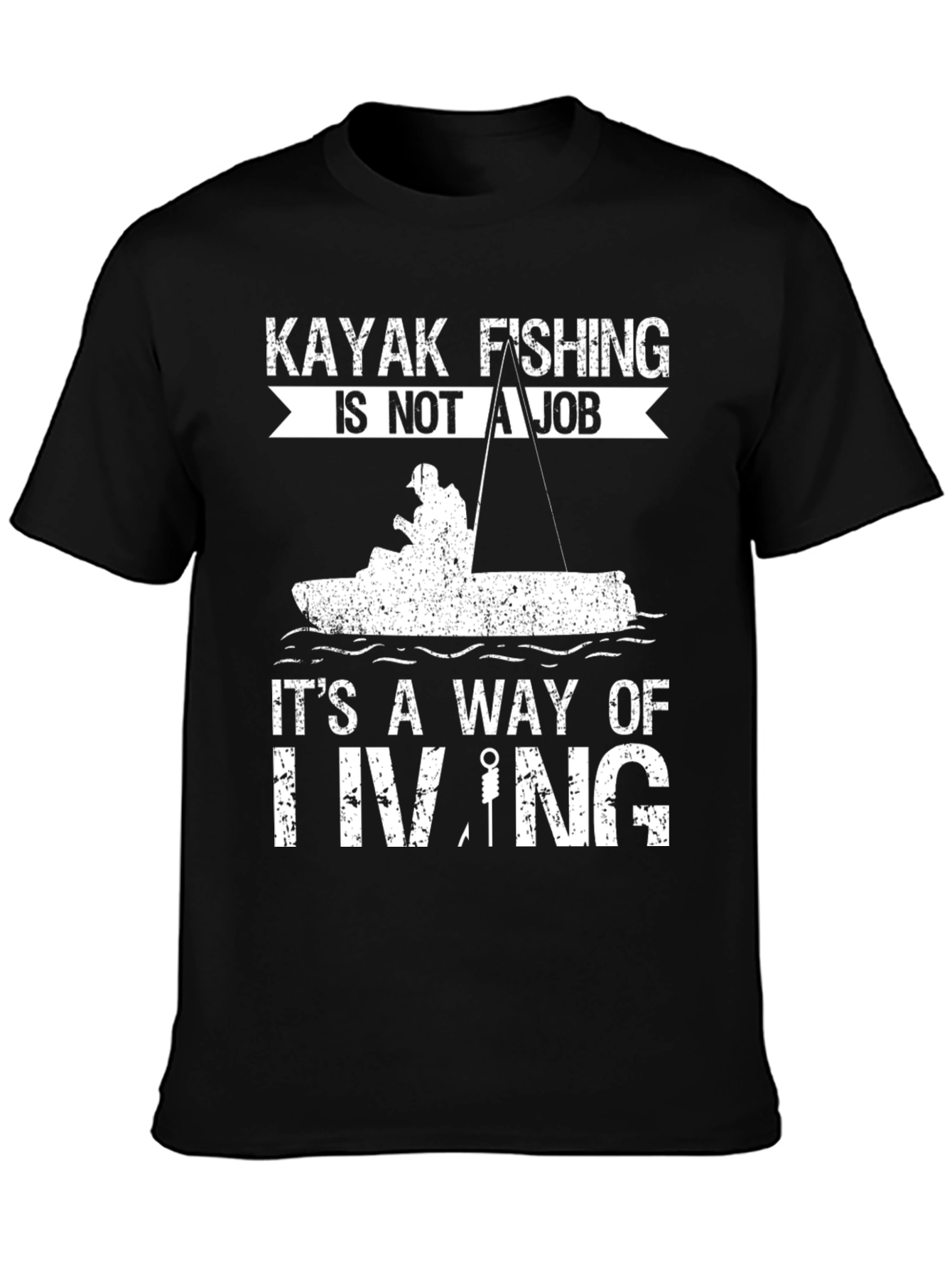 Kayak Fishing Lifestyle T-Shirt