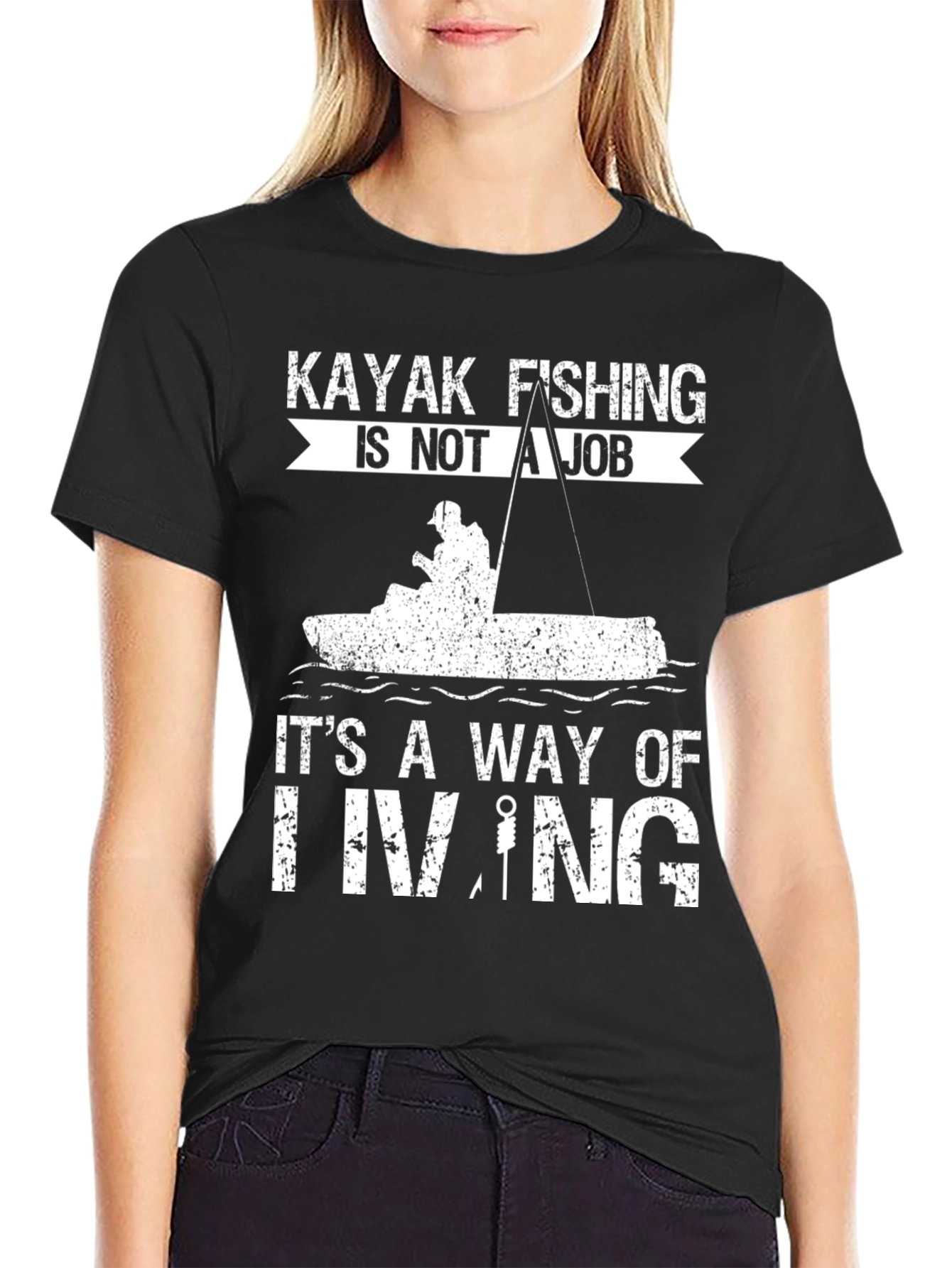 Kayak Fishing Lifestyle T-Shirt