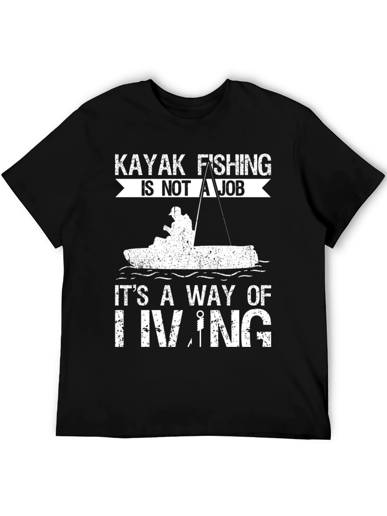 Kayak Fishing Lifestyle T-Shirt