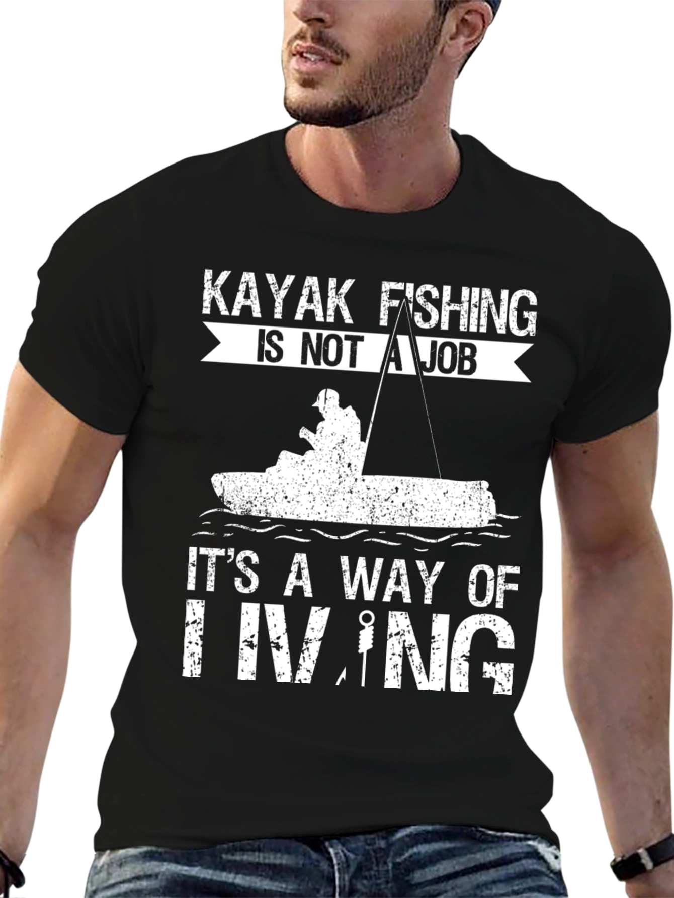Kayak Fishing Lifestyle T-Shirt