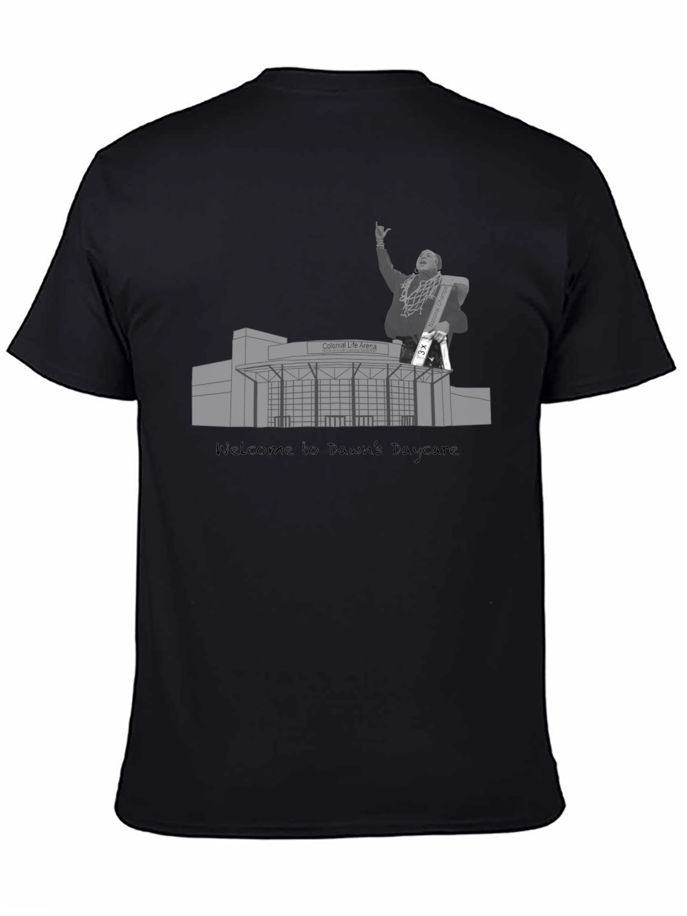 Dawn Staley Daycare Black T-Shirt