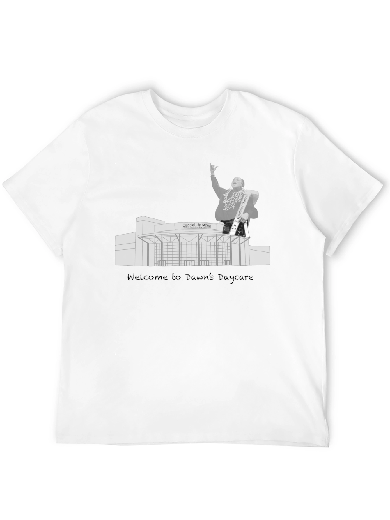 Dawn Staley Daycare Black T-Shirt