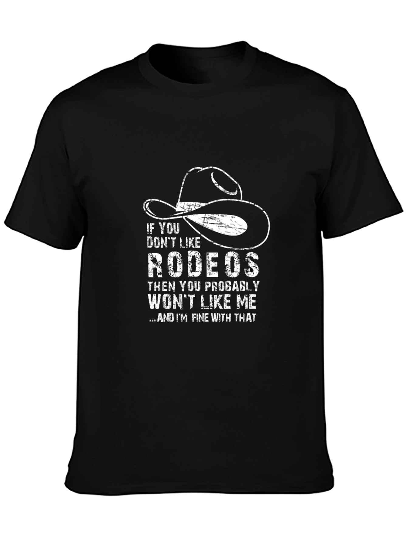Rodeo Graphic T-Shirt - Western Style Cotton Tee