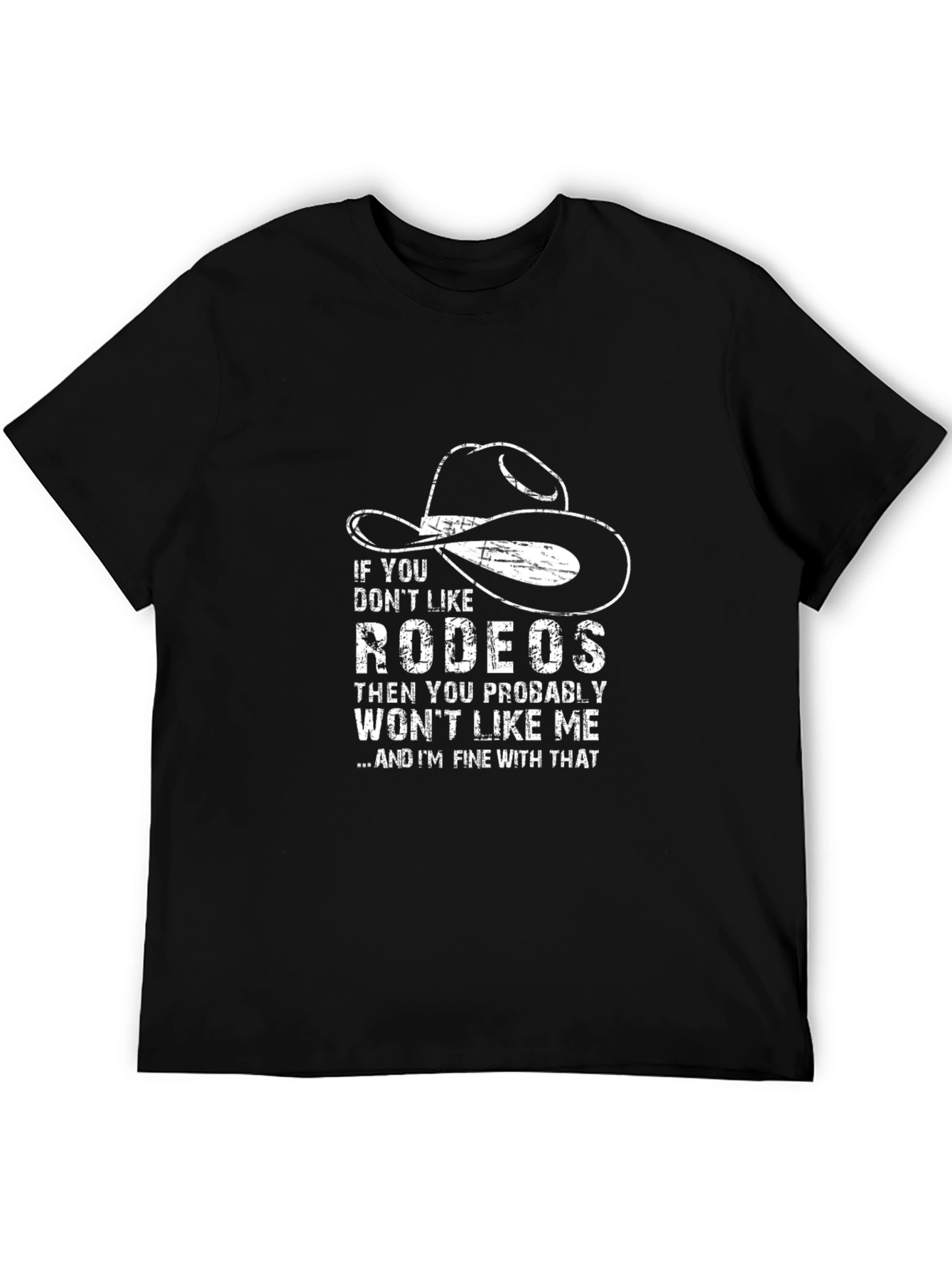 Rodeo Graphic T-Shirt - Western Style Cotton Tee
