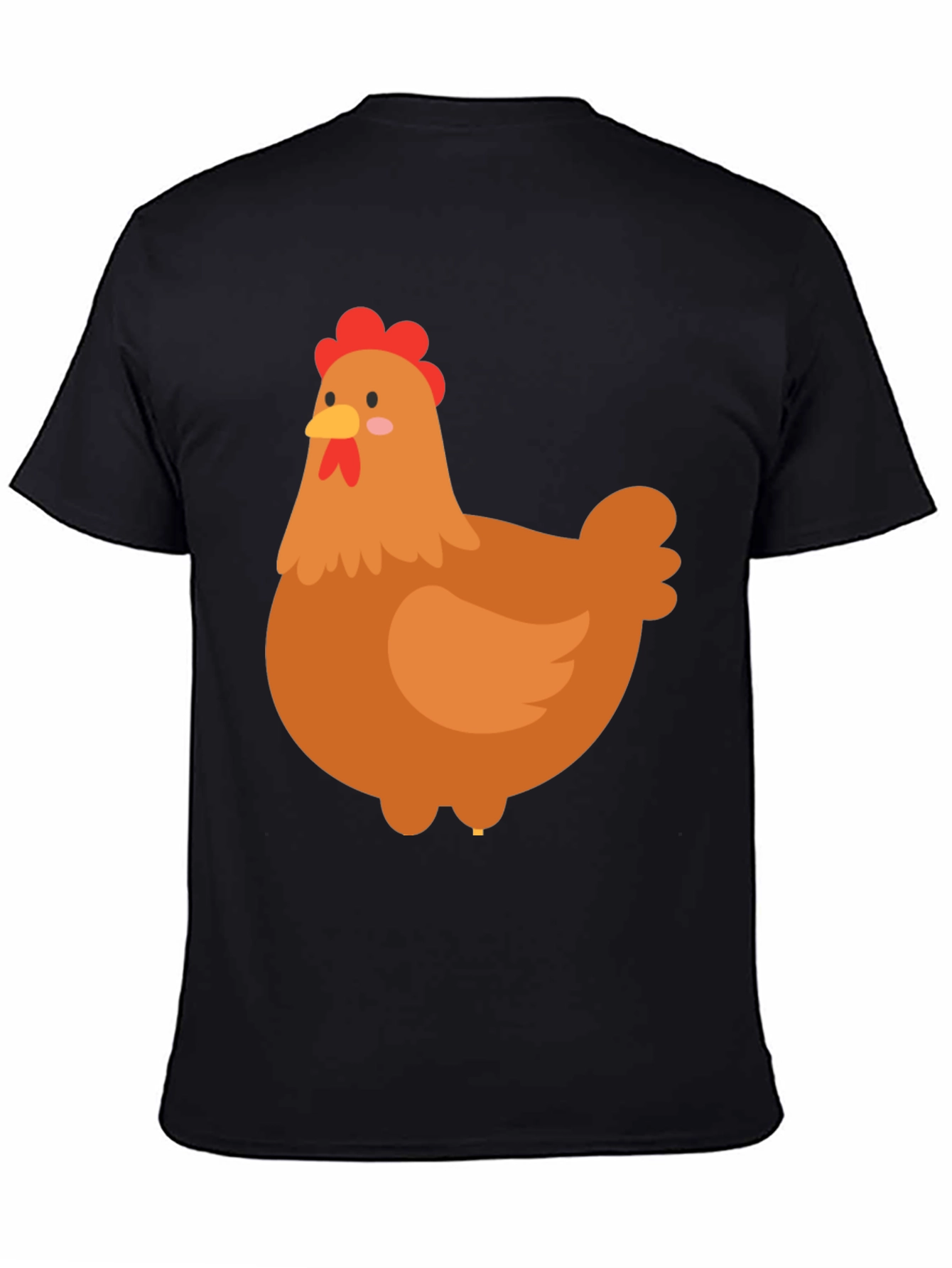 Funny Chicken Graphic Tee - Soft Cotton T-Shirt