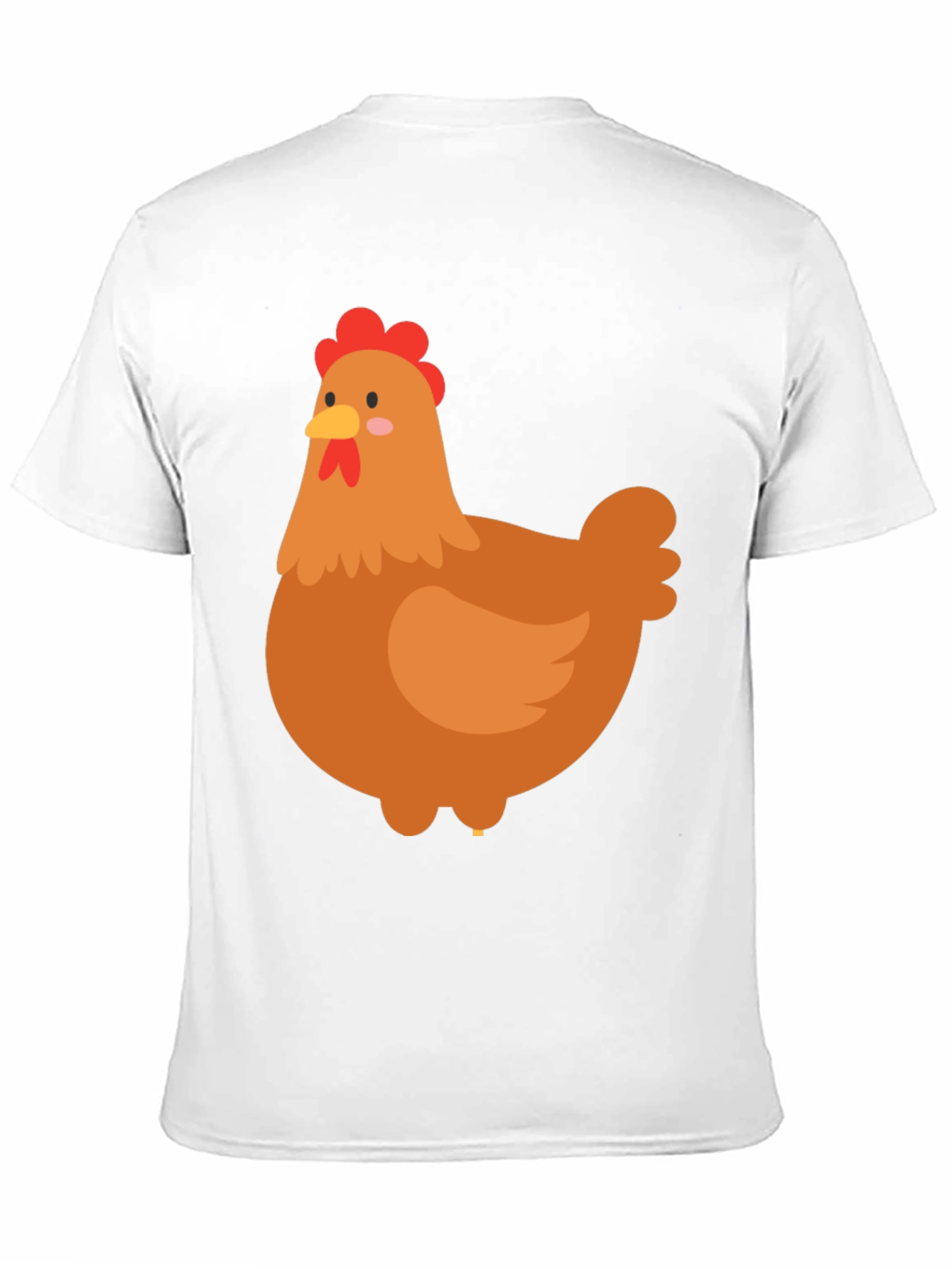 Funny Chicken Graphic Tee - Soft Cotton T-Shirt