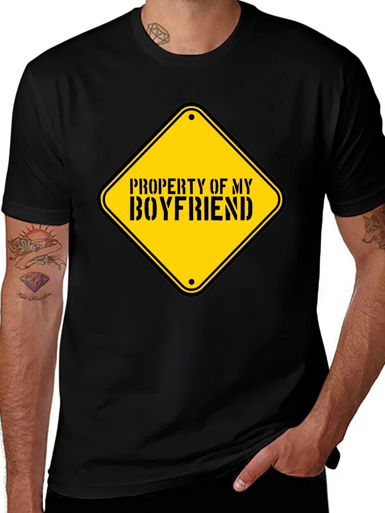 Property of My Boyfriend Graphic Tee