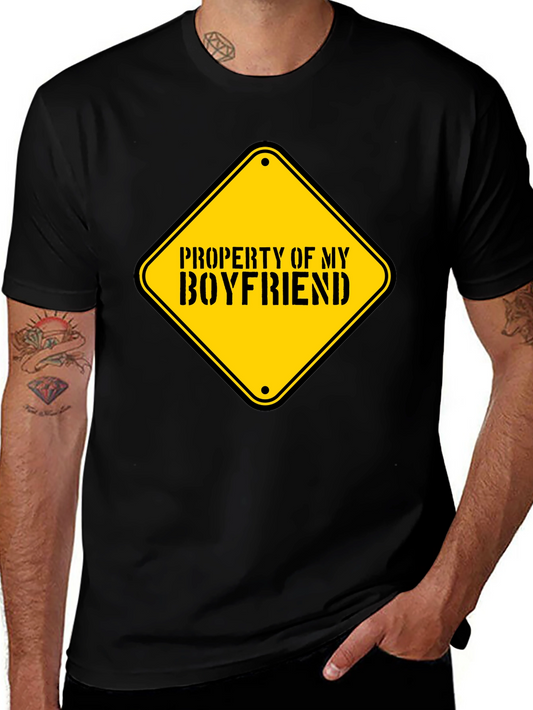 Property of My Boyfriend Graphic Tee