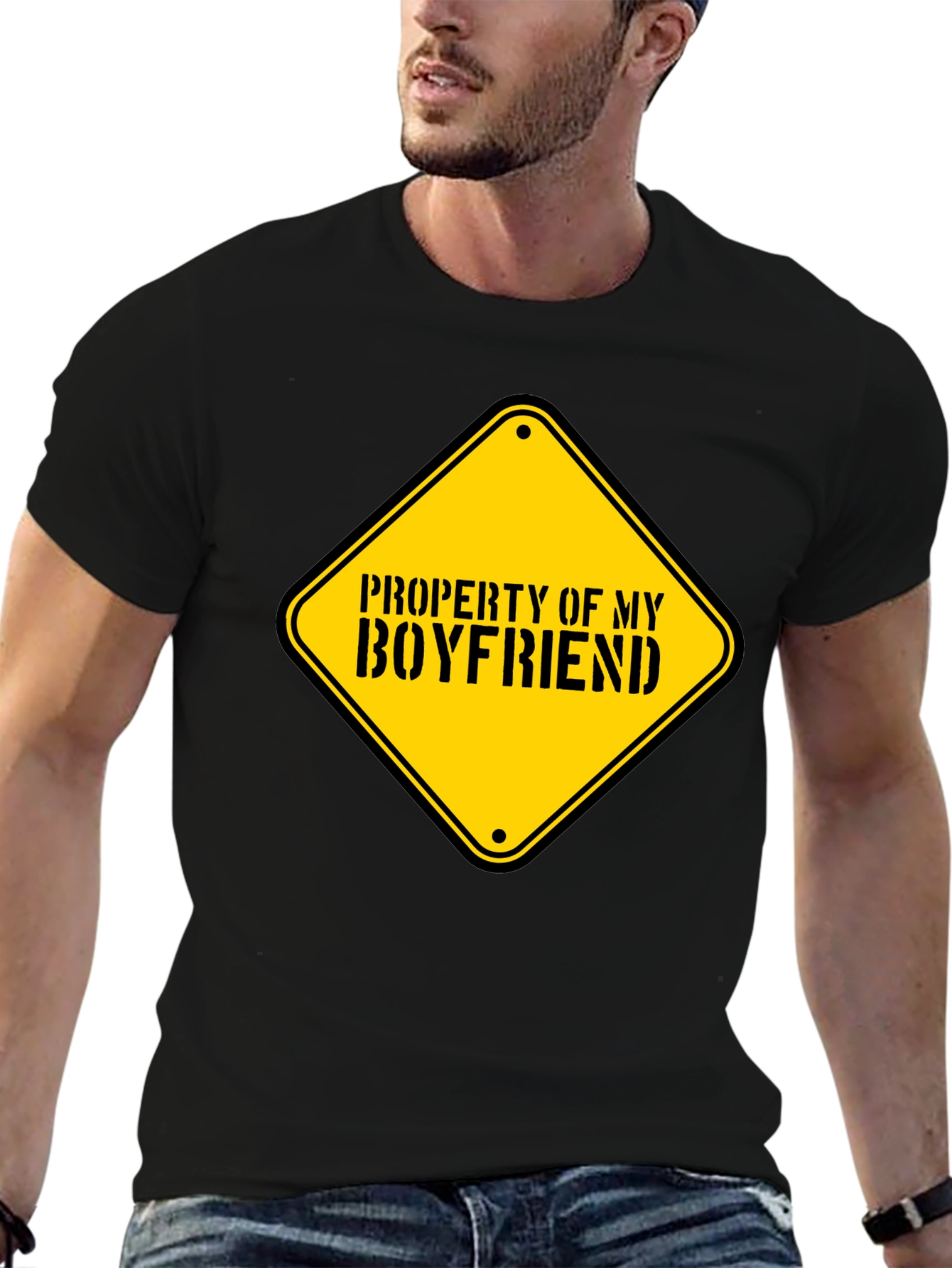 Property of My Boyfriend Graphic Tee
