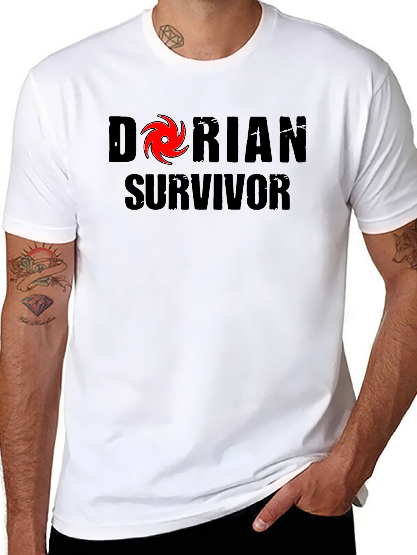 Dorian Survivor T-Shirt - Show Your Resilience!