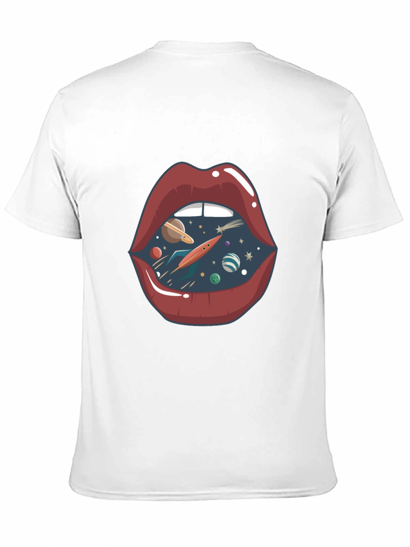 Space Lips Graphic Tee