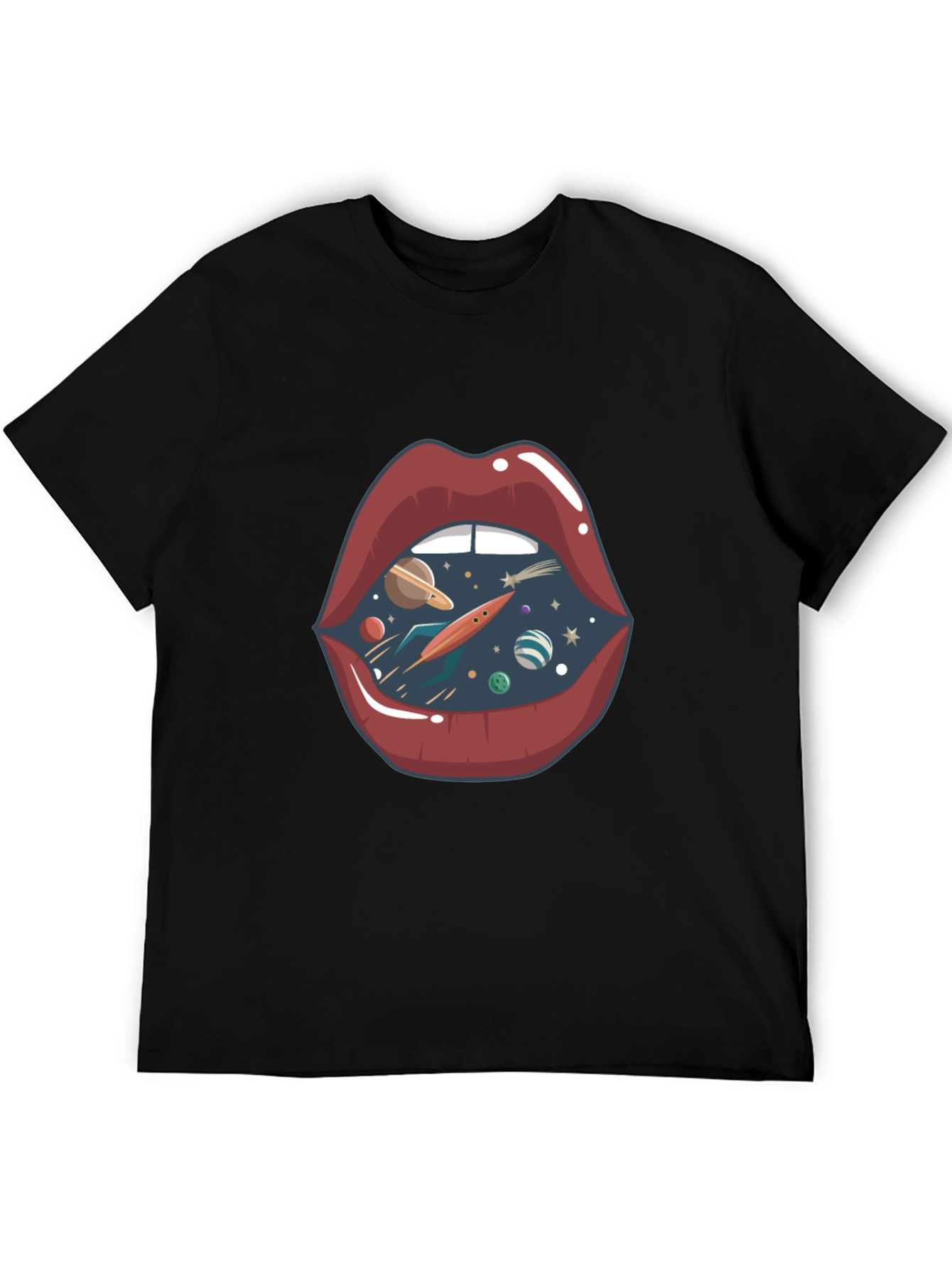 Space Lips Graphic Tee