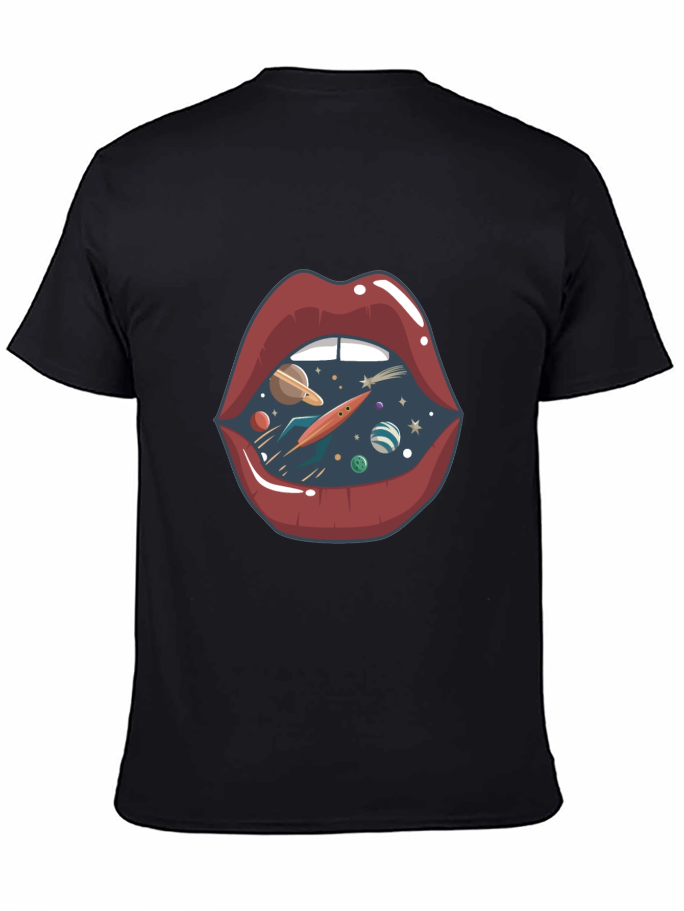 Space Lips Graphic Tee