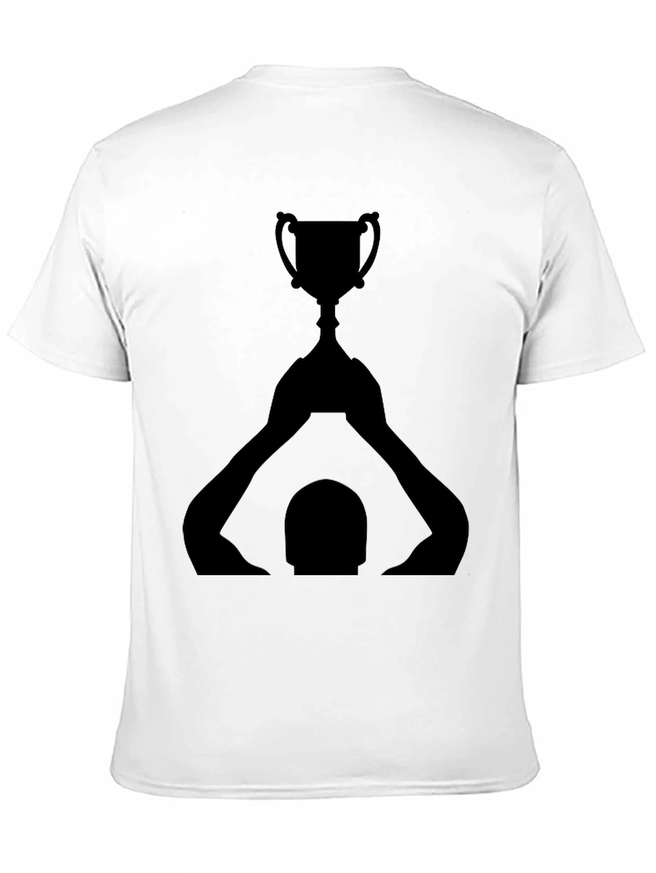 Champion Trophy Graphic T-Shirt - Black Crew Neck