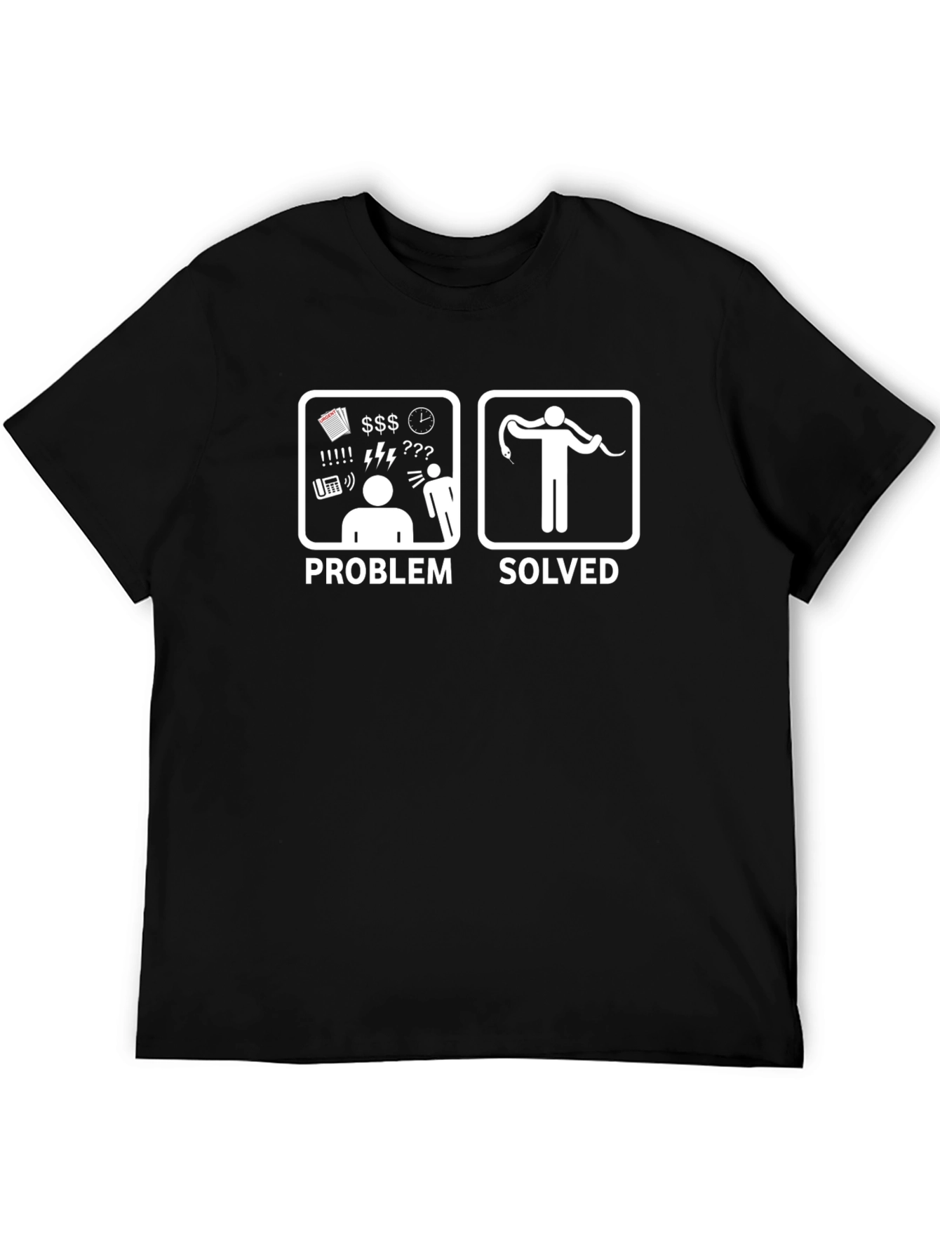 Problem Solved Snake Lover T-Shirt