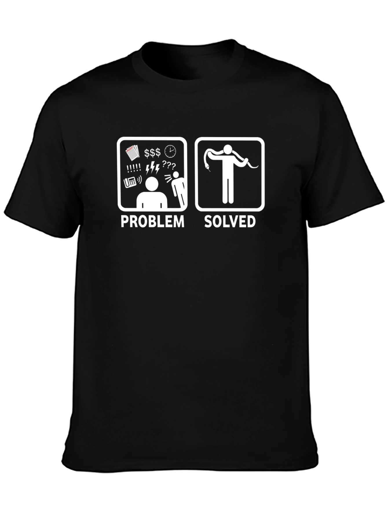 Problem Solved Snake Lover T-Shirt