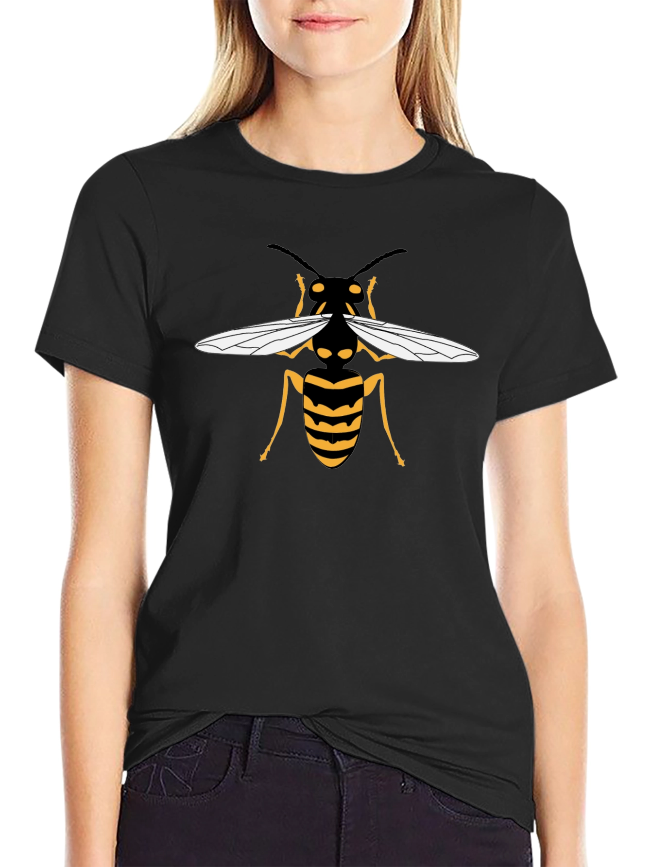 Wasp Graphic T-Shirt - Stylish Insect Design