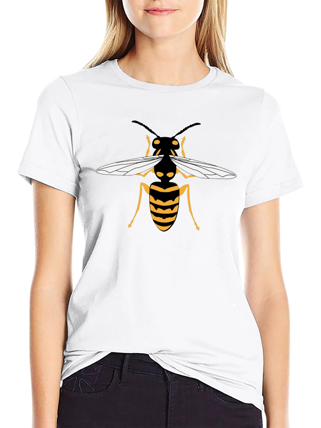 Wasp Graphic T-Shirt - Stylish Insect Design