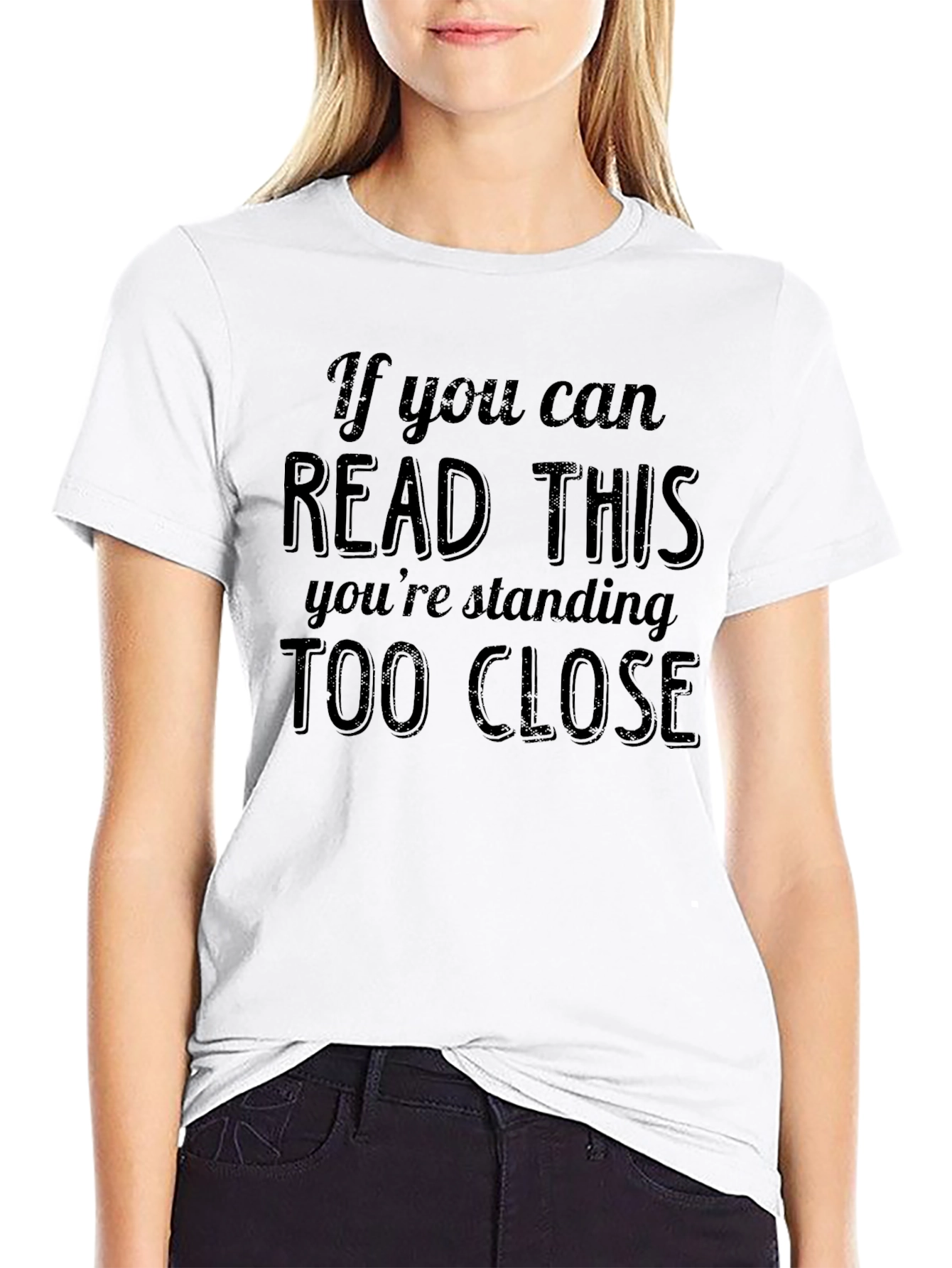 Funny Social Distancing T-Shirt: Too Close
