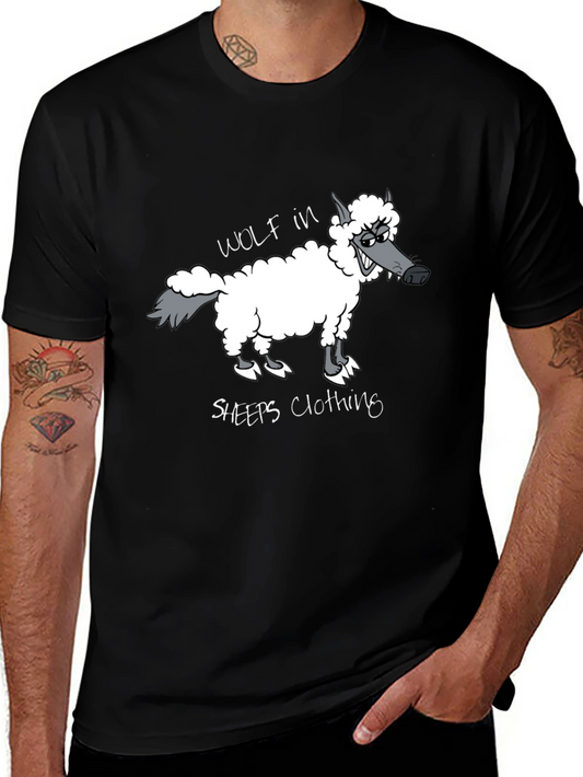 Wolf in Sheeps Clothing Graphic T-Shirt