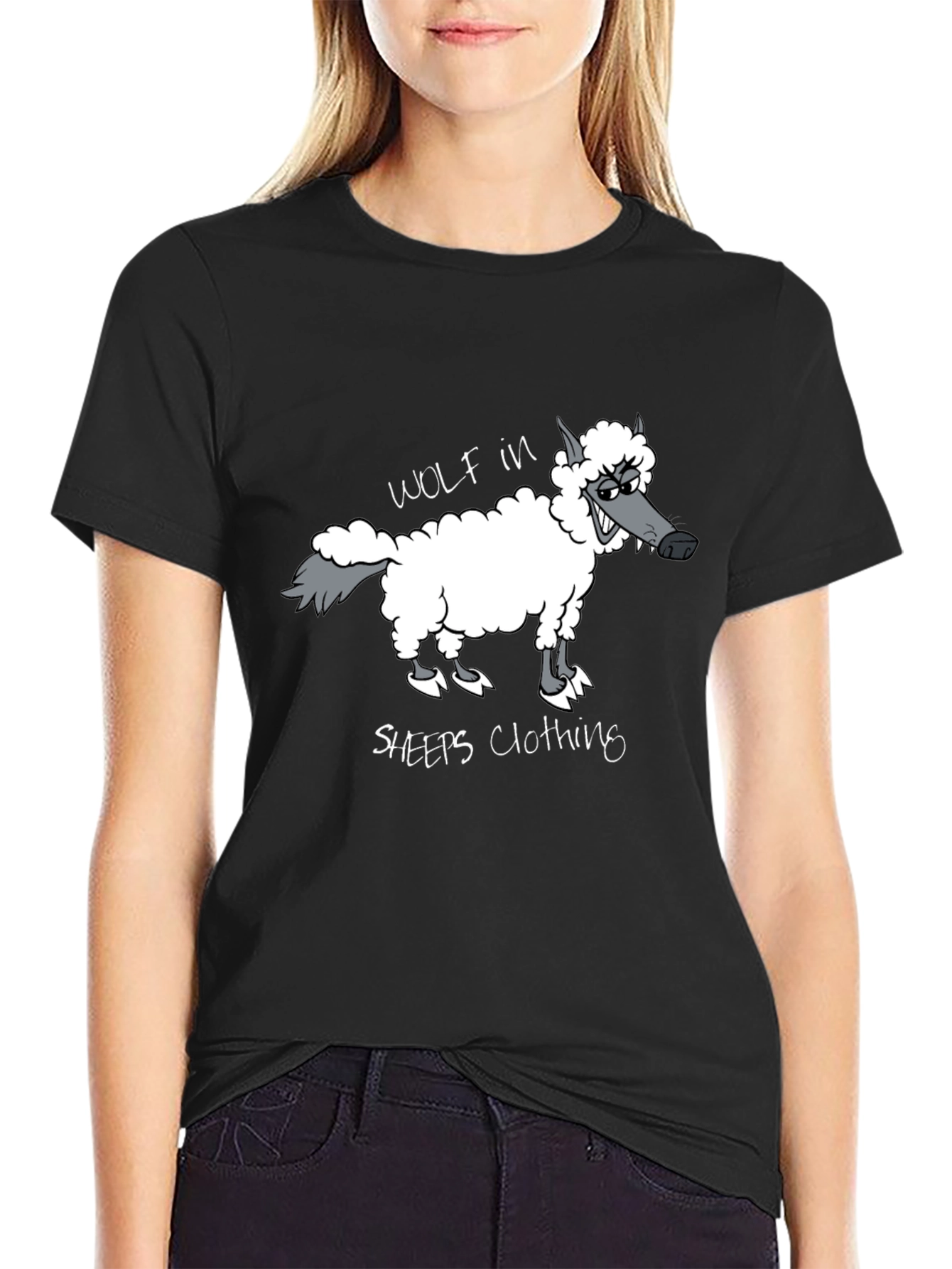Wolf in Sheeps Clothing Graphic T-Shirt