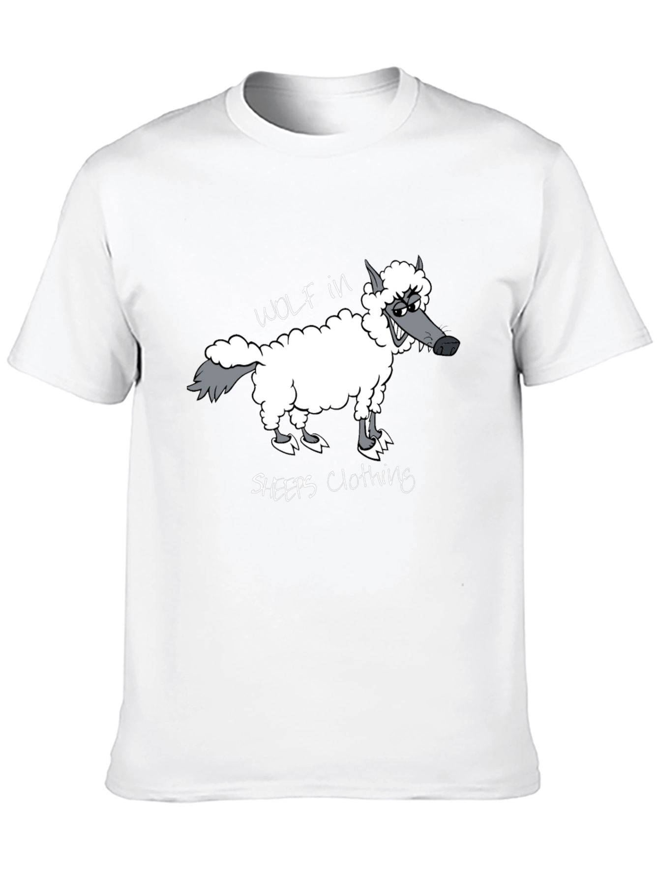 Wolf in Sheeps Clothing Graphic T-Shirt