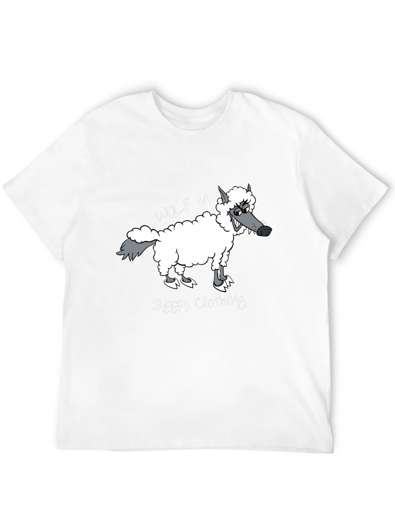 Wolf in Sheeps Clothing Graphic T-Shirt