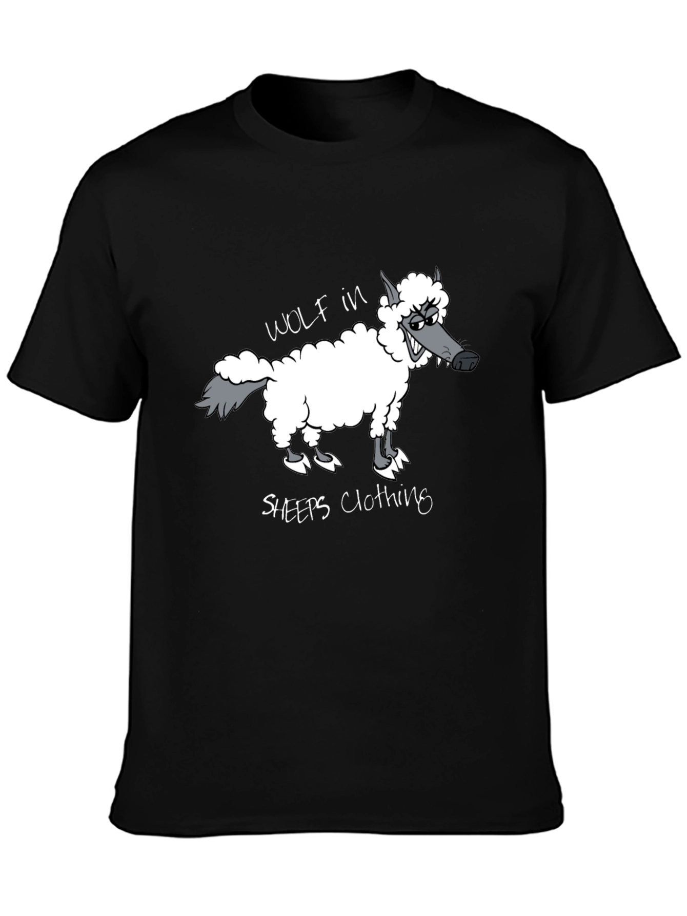 Wolf in Sheeps Clothing Graphic T-Shirt