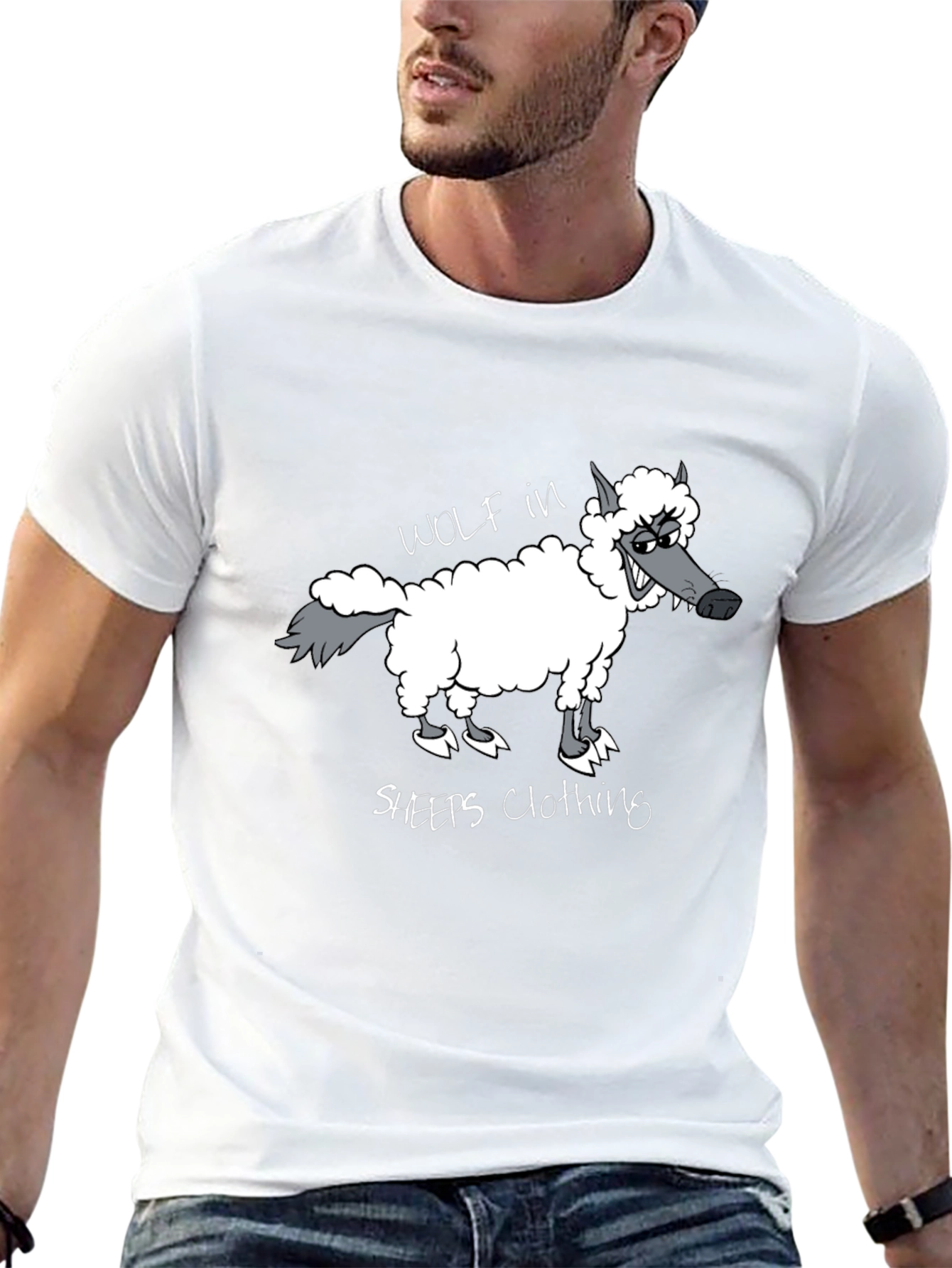 Wolf in Sheeps Clothing Graphic T-Shirt