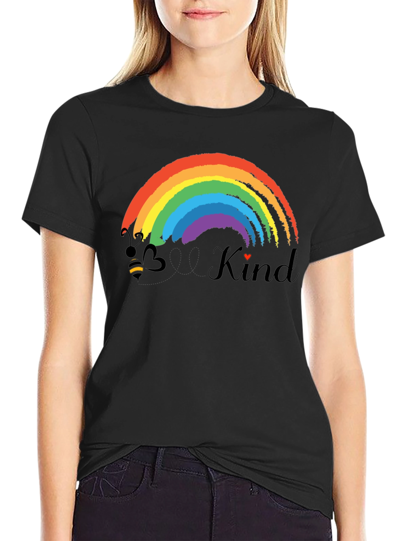 Bee Kind Rainbow T-Shirt