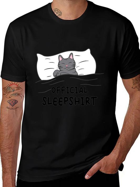 Official Sleepshirt - Cat on Pillow Design