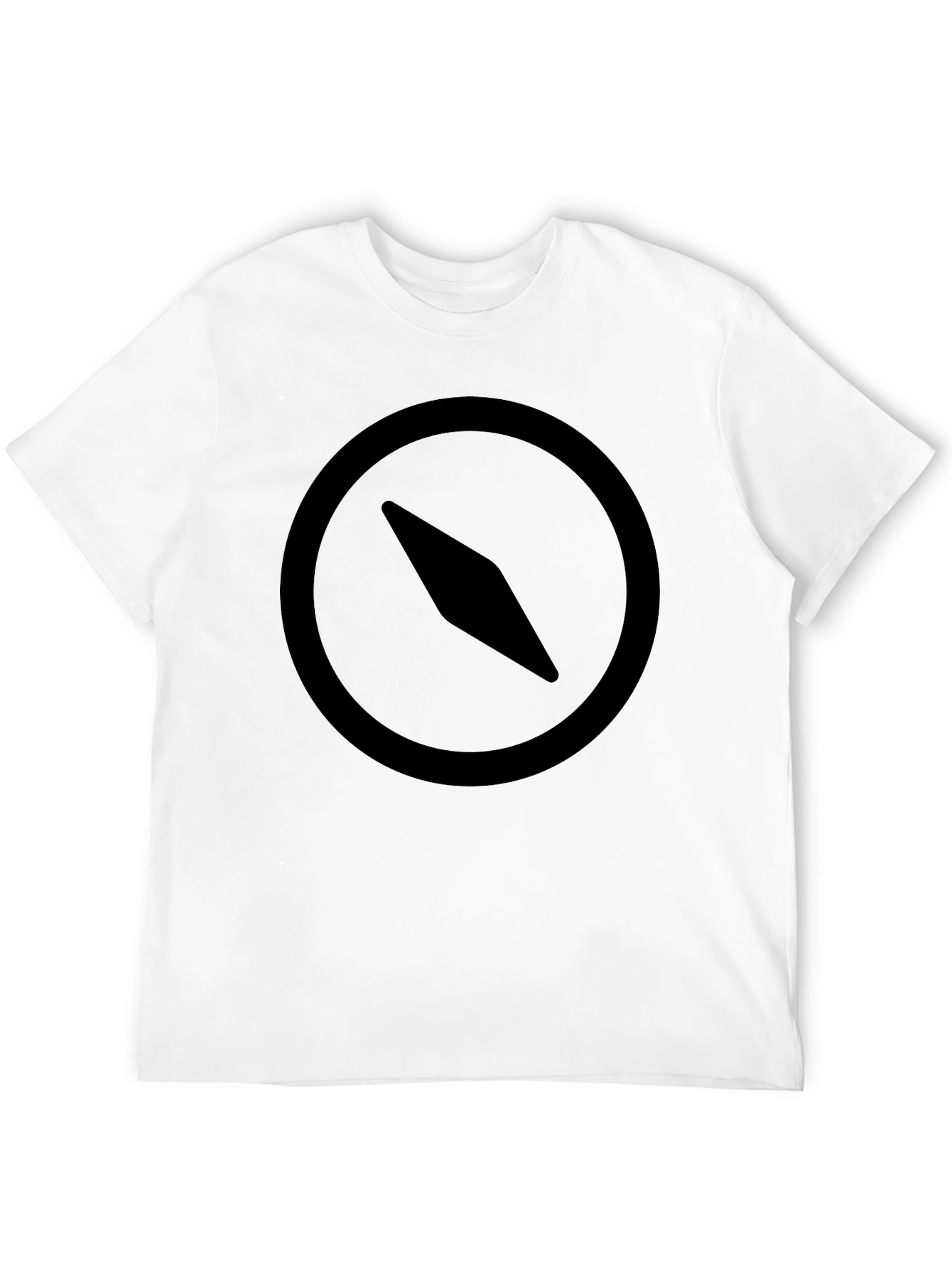 Compass Graphic Black T-Shirt - Adventure Ready