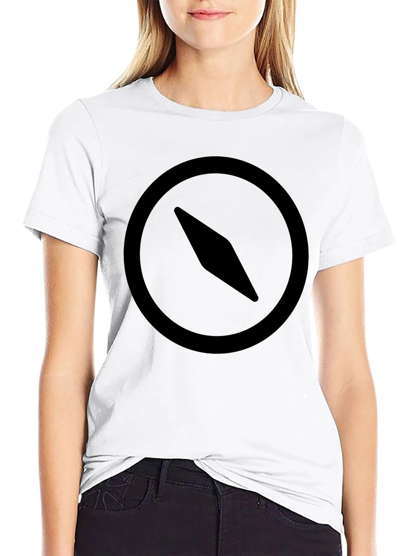 Compass Graphic Black T-Shirt - Adventure Ready