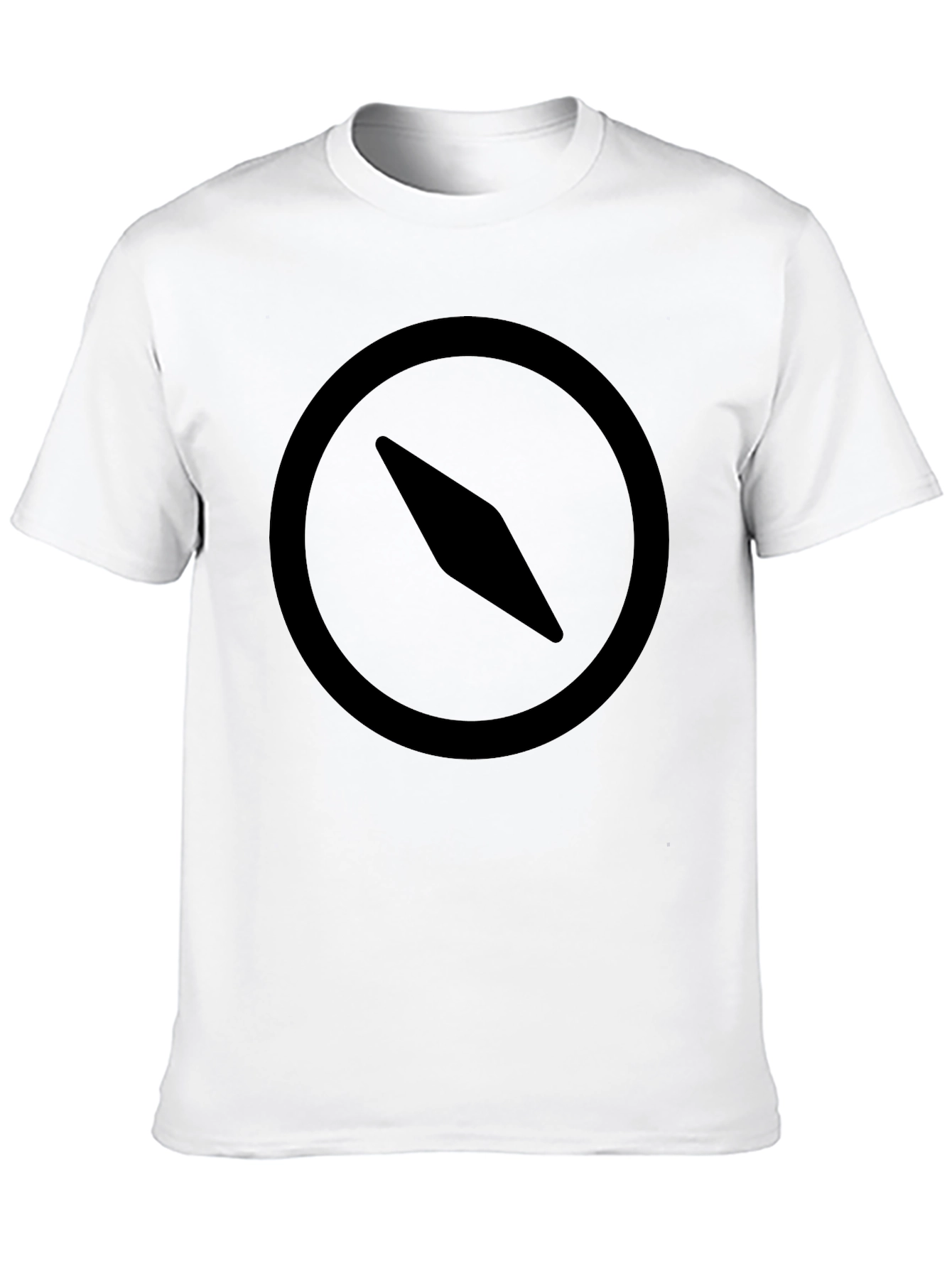 Compass Graphic Black T-Shirt - Adventure Ready