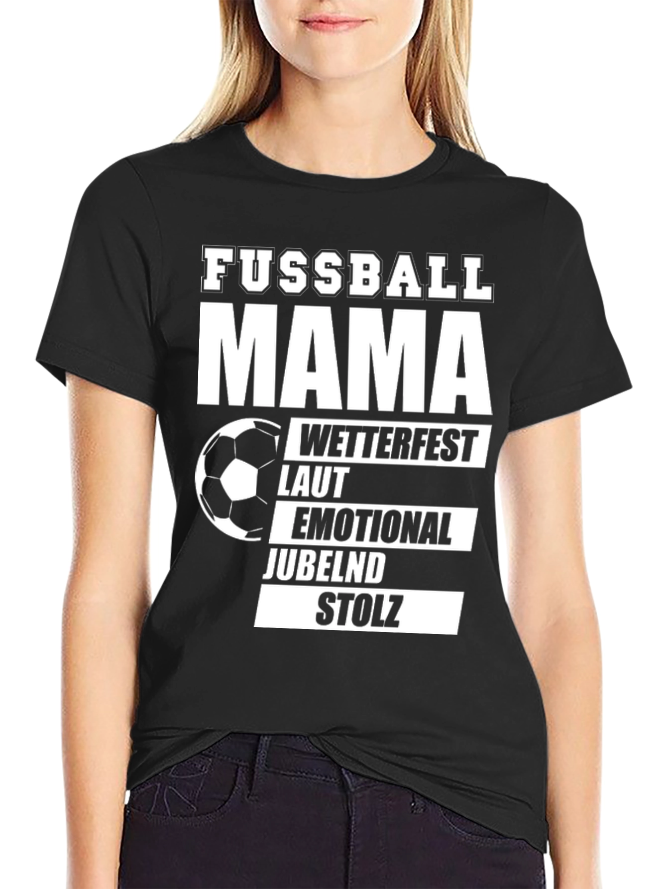 Fussball Mama T-Shirt - Soccer Mom Pride