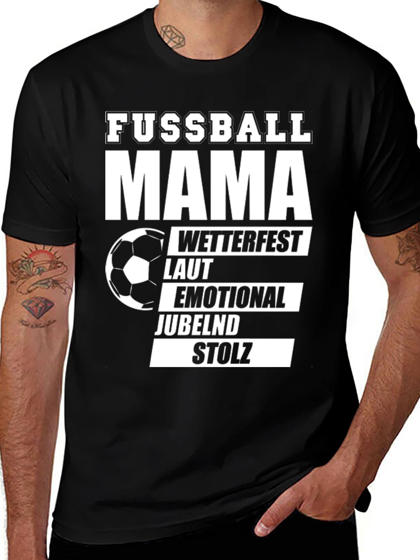 Fussball Mama T-Shirt - Soccer Mom Pride