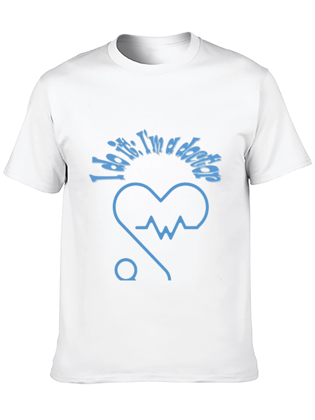 Doctor Heartbeat Graphic T-Shirt - Novelty Tee